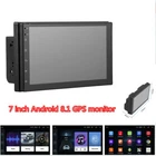 Car Bluetooth Stereo Radio Multimedia Video Player 2 din 7" Android FM GPS Wifi