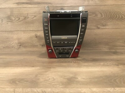 2007-2009 LEXUS ES350 NAVIGATION SCREEN MONITOR STEREO CLIMATE HEADUNIT CD OEM