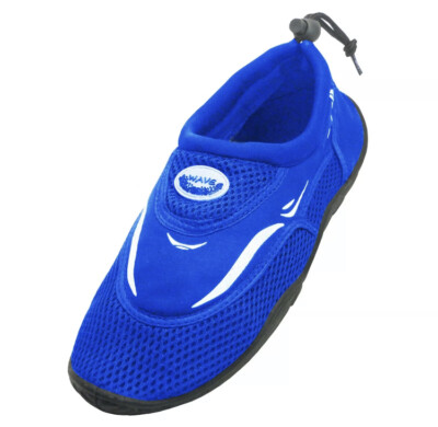 New Men's Water Sports Beach Barefoot Rubber Quick Dry Aqua Sock Slip On Shoes