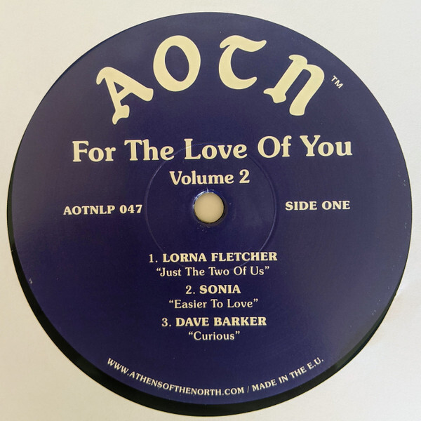 洋楽 For The Love Of You LP V.A / FOR THE LOVE OF YOU [LP] | Banguard OnLin