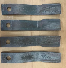 Rotary cutter blades for Servis Rhino TW96 Turbo 96 mowers 00753841 00753842