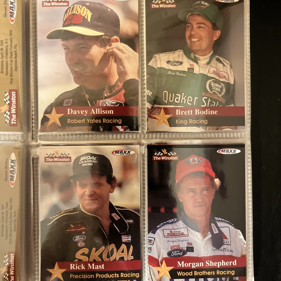 Super Rare Excellent Condition Winston Maxxx Race Cards 1-51 - Image 4 of 4