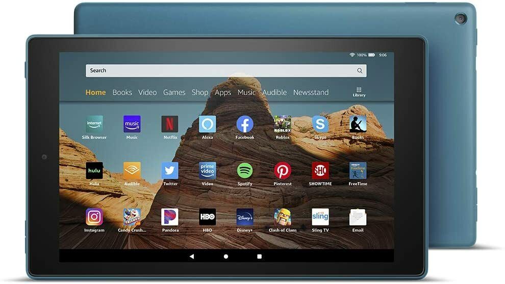 Tablet  Fire HD 10 32GB 10 COR AZUL - Tablets - Magazine Luiza