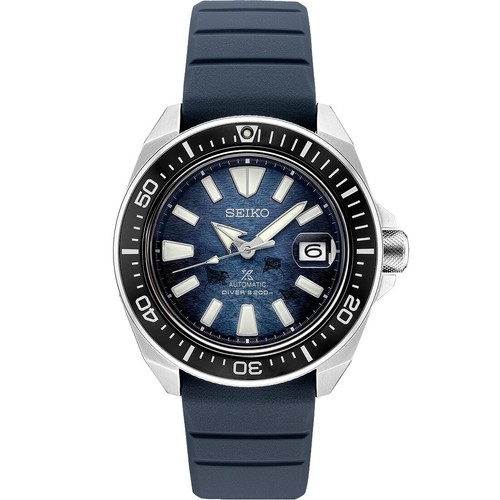 Genuine Grand Seiko 21mm Navy Blue Silicone Strap E005013J9 for