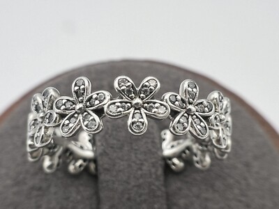Daisy Flower Ring Pandora Meadow Ring Pandora Sterling Silver