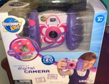 Discovery Kids Usb Compatible Digital Camera Pink/White/Purple - NEW IN BOX