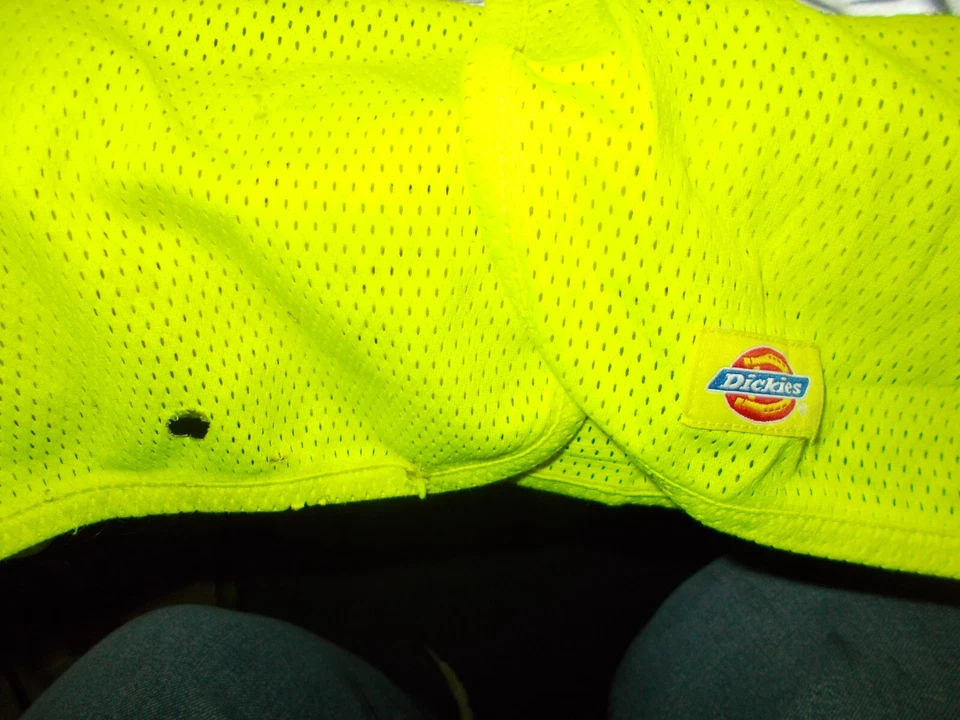 Dickies Green Saftey Vest  - Image 2 of 2