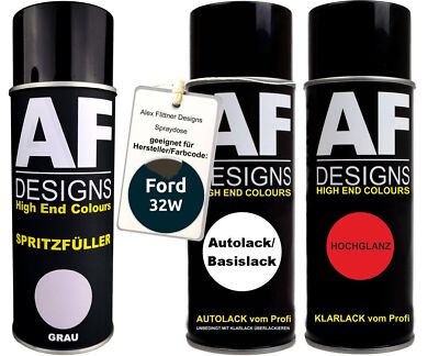 Für Ford 32W Viridian Green Perl Spraydose Autolack Klarlack Spritzfüller Grundi