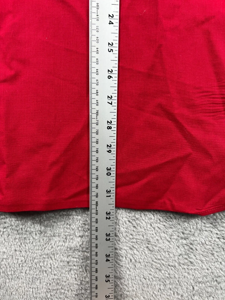 Cutter Buck Mens Large Shirts Button Down Long Sleeve Red Nailhead Core Logo - Image 3 of 4