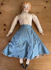 23 Porcelain China Head Blonde Doll Handmade