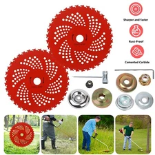 9"x 36 Teeth Carbide Tipped Blade kit for Brush Cutter Trimmer Weed Eater 2 Pack