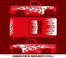 Universal Water Slide Decals For Hot Wheels 83 Chevy Silverado A1