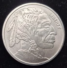 1 Troy oz Indian Buffalo .999 Fine Silver Round (#247)