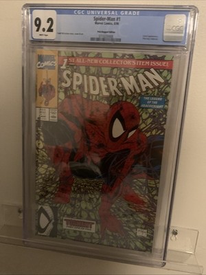 Marvel Comics: Spider-Man #1 Todd McFarlane Poly-Bagged Edition CGC 9.2