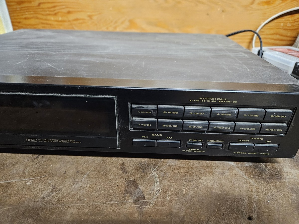 ★PIONEER AM/FM STEREO TUNER F-8800X　♪ Pioneer F-449 FM/AM Digital Synthesizer Tuner - Tested Working