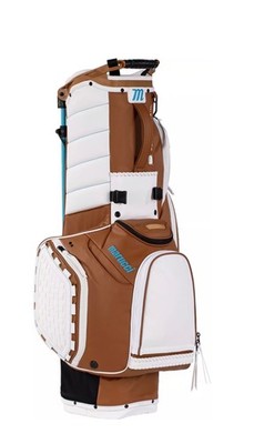 NEW MARUCCI x SUN MOUNTAIN GOLF STAND BAG  /  TOFFEE, WHITE  /  LIMITED EDITION