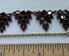 Bohemian Style Garnet And Gold Bracelet Broken Scrap Or Fix Up. — photo 3