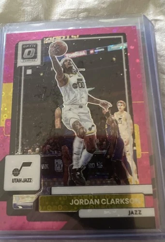 2022-23 Panini Donruss Optic - Jordan Clarkson #36 Pink Fast Break Prizm /25
