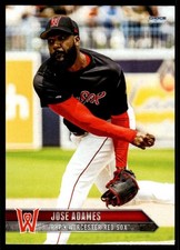 JOSE ADAMS 2025 Choice Worcester Red Sox #3 Dominican Republic Red Sox 🔥