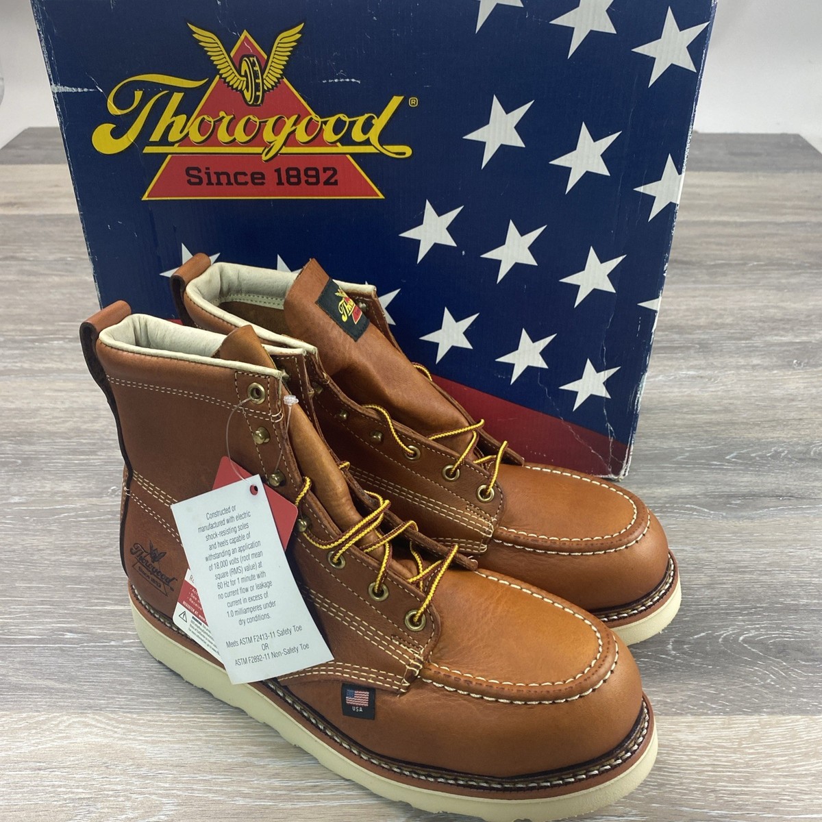 Thorogood American Heritage Steel Toe Boots Thorogood American
