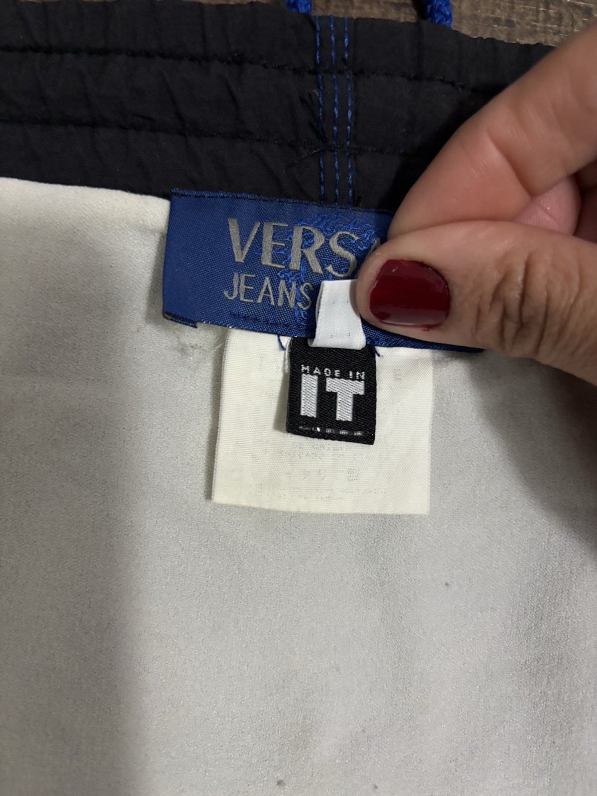 VERSACE Jeans Couture VINTAGE Men’s Drawstring Swim Shorts Size 36 thumbnail 13