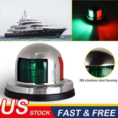 Boat Navigation Lights Red and Green LED Marine Navigation Light Boat Bow Light