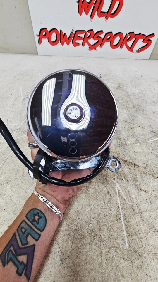 1996 HARLEY SOFTAIL RPM Tach Tachometer Gauge Mounting Bracket - Image 4 of 4