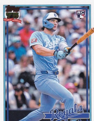 2026 Topps #91R-JCA Jac Caglianone 1991 Relics (Series One)