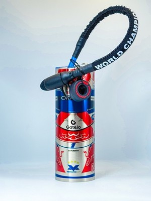 MAX VERSTAPPEN HELMET   (SILVER BOTTLE)