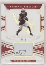 2021 National Treasures Franchise Prime Holo Silver 23/25 Rondale Moore s3g