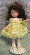 2007 Dianna Effner Nancy Ann Storybook Porcelain Doll-Tradition Continues Stand