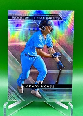 2022 Upper Deck Goodwin Champions Platinum Rainbow Brady House #P12 Nationals RC