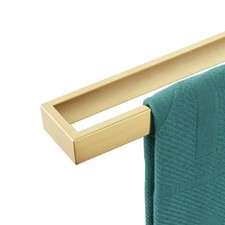 Towel Bar Brushed Gold 24 Inch Stainless Steel Wall Mounted Rack B4008BG-L24