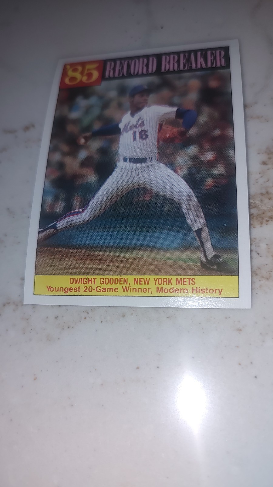 1986 Topps Dwight Gooden #202 New York Mets