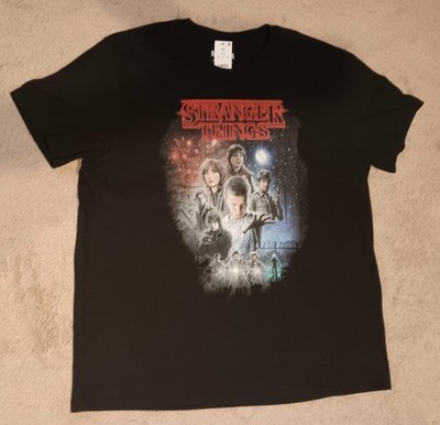 Stranger Things Poster T-Shirt Men s Size (XXL)