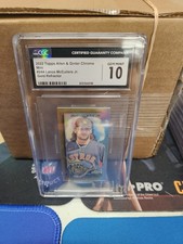 2022 Topps Allen & Ginter Chrome Lance McCullers Jr. Mini Gold Refractor CGC 10