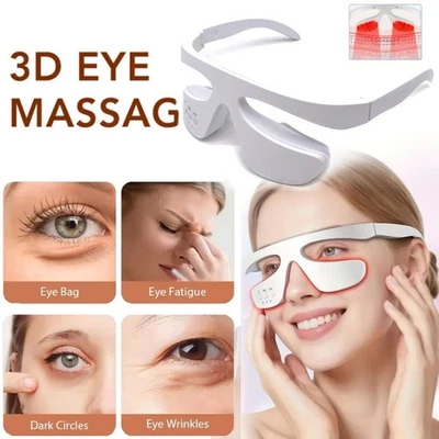 3D Under Eye Red Light Therapy Device for Eye Bag Dark Circles and Wrinkles Gift - image 1 of 4