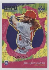 2022 Panini Diamond Kings Artist Proof Silver 32/99 Brandon Marsh Rookie RC 0q1p
