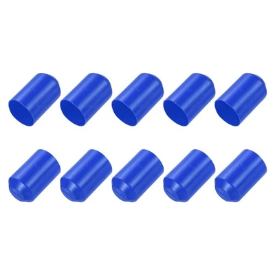 16 Stk. Wärmeschrumpf-Endkappe 40mm x 60mm 2:1, blau, für elektr. Kabel - Bild 1 von 4