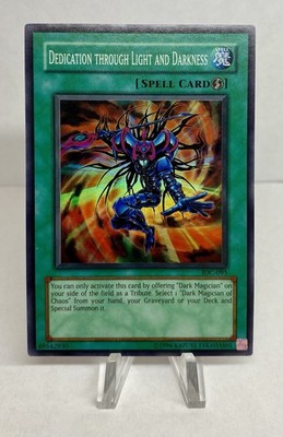 Yugioh Dedication Through Light And Darkness DR2-EN096 Super Rare LP