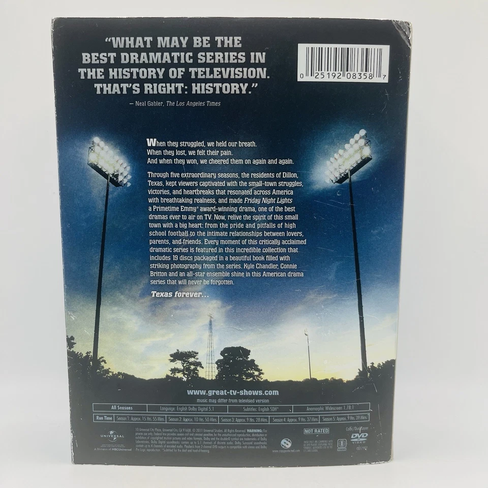 Friday Night Lights: The Complete Series DVD Region 1 (19 Discs) - image 3 of 4