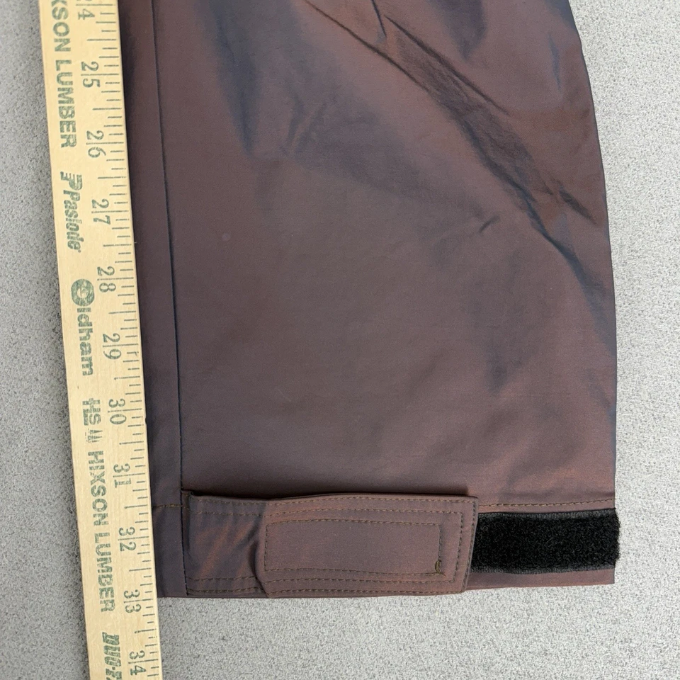 Pantalones cargo EPTM para hombre XL 36x33 cordón elástico club rave iridiscente joggers Foto 3 de 4