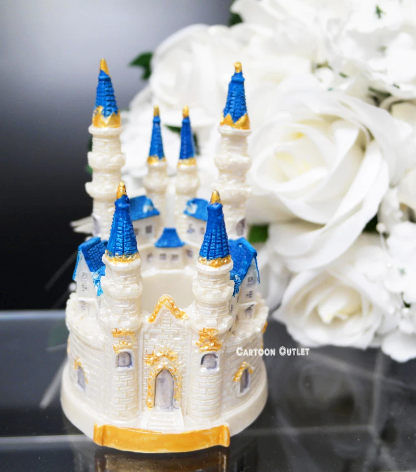 "Castle Cake Topper 4,5"" Cumpleaños Dulce 16 Boda Mis 15 Príncipes Baby Shower" Foto 2 de 4