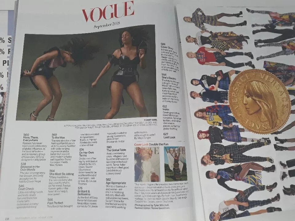 Vogue Magazine Beyonce September 2018 Queen Bee Foto 3 de 4