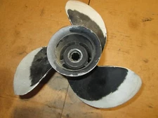 Mercury Mariner Black Max OEM 6-15 HP 9 x 9 Pitch Aluminum Propeller Prop