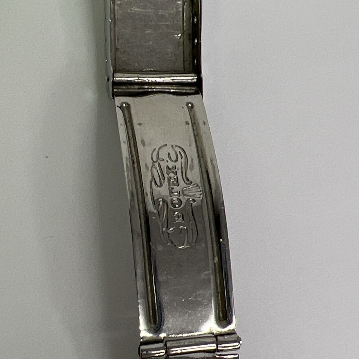 ROLEX Oyster Riveted Rivet 7205 Bracelet 60 & 57 End Links 19mm