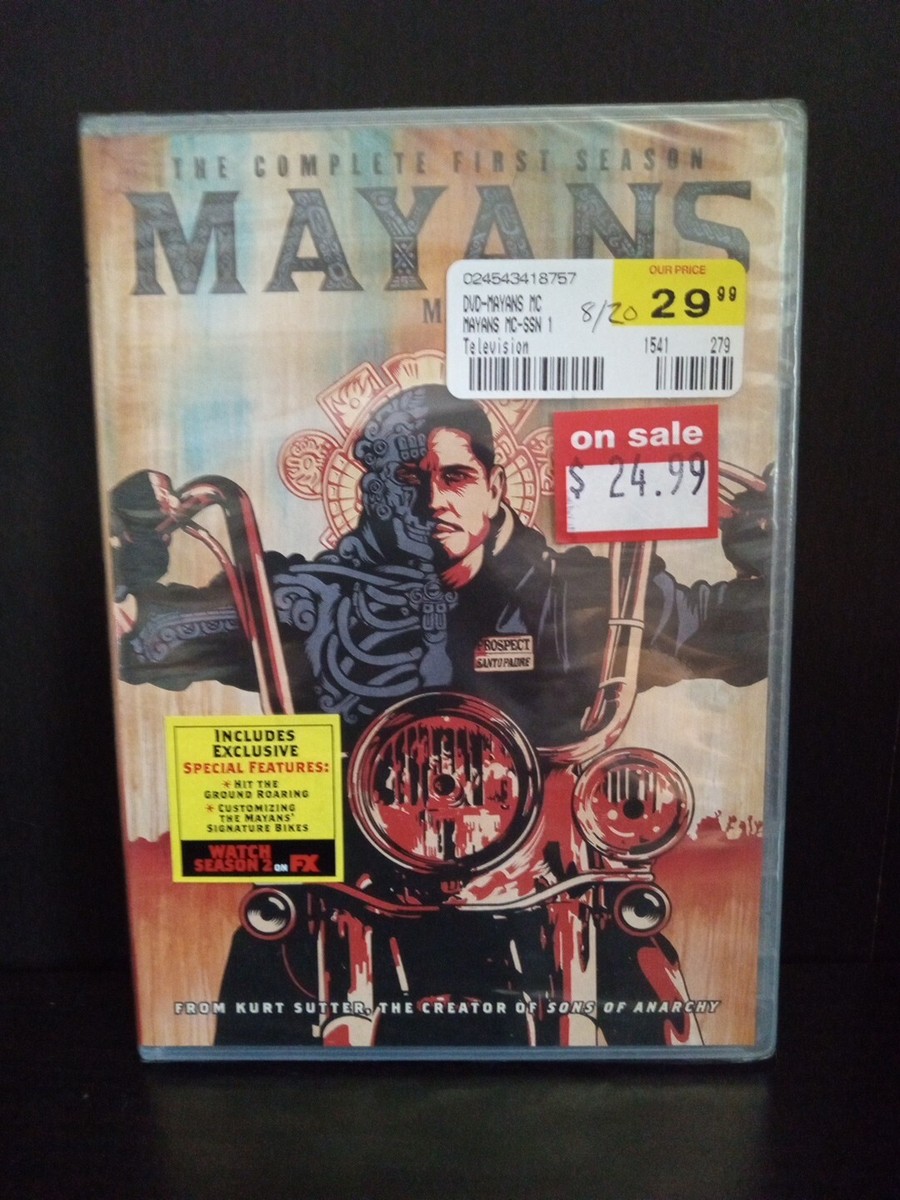 208 Mayans -the Complete First Season (DVD, 2018) NEW 24543418757