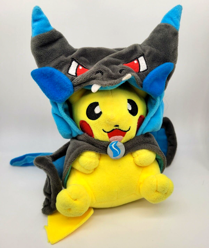 shiny mega charizard x plush