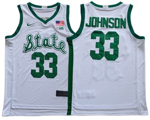 magic johnson msu jersey
