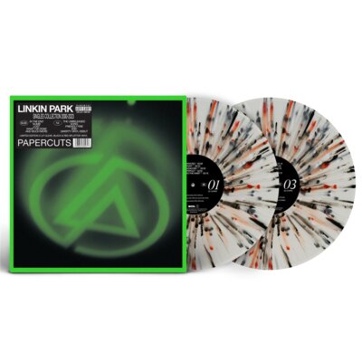 Linkin Park Papercuts Singles Collection 2000-2023 2LP Splatter Vinyl Gatefold